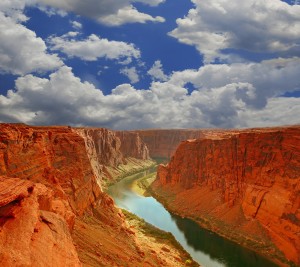 Water in Canyon